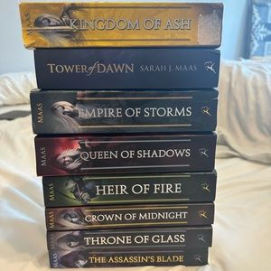 Throne of Glass Series by Sarah J Maas